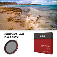 Haida PROII C-POL + Variable ND 2-In-1 Filters