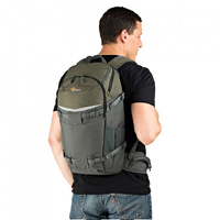 Lowepro Flipside Trek BP350 AW, 17L - Grey & Green