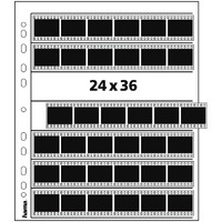 Hama Negative Sleeves, Parchment, 7 Strips of 6 Negatives, 24x36mm - 100 pcs