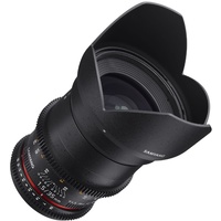 Samyang 35mm T1.5 UMC II Fuji X Full Frame VDSLR/Cine Lens