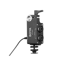 BOYA BY-MA2 Dual Channel XLR Audio Mixer for DSLR & Camcorders