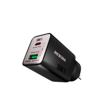 MICRODIA SMARTCube Nano 35W Dual Port GaN Wall Charger - Black