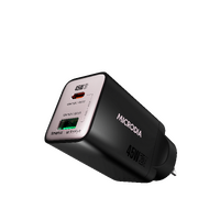 MICRODIA SMARTCube Nano 45W Dual Port GaN Wall Charger - Black