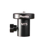 Phottix MT5 Light Stand Adapter Ball Head Kit 