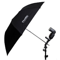Phottix Double-Small Folding Reflective Umbrella, Silver & Black - 91cm