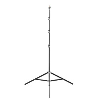 Phottix Saldo 280 Air Cushion Light Stand, Chrome & Black - 280cm