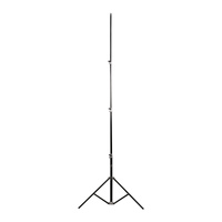 Phottix Saldo 245A Air Cushion Automatic Collapsible Light Stand, Chrome & Black - 245cm