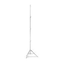 Avenger Baby Stand 35, Steel Triple Riser, Silver - 3.5m