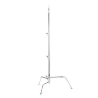 Avenger C-Stand Sliding Leg 18, Base & Column, Silver - 1.8m