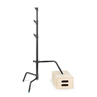 Avenger C-Stand Sliding Leg 25, Base & Column, Japanese Version, Black - 2.55m