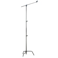 Avenger C-Stand Turtle Base & Column, Grip Head & Extension Arm, Black - 3m