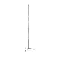 Avenger Overhead Stand 58, Braked Wheels, 3 Risers, Silver - 5.8m