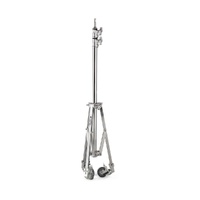 Avenger Baby Roller Stand 29 with Low Base, Silver - 2.9m