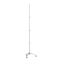 Avenger Baby Roller Stand 43 with Low Base, Silver - 4.3m