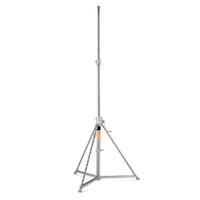 Avenger Super Wind Up Stainless Steel Stand without Wheels, Silver - 4m