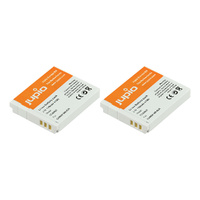 Jupio Canon Value Pack: 2 x NB-6LH Batteries & Single Charger