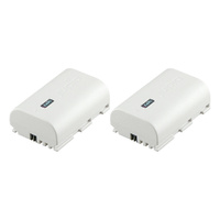 Jupio Canon Value Pack: 2 x LP-E6NH Batteries & Dual Charger
