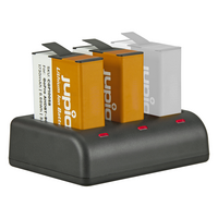 2 x Jupio GoPro Hero 9/10 Batteries & Triple Charger Kit