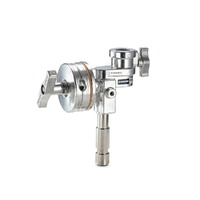 Avenger Jumbo Grip Head 4.5" with Junior Stud & Receiver - Silver