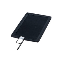 Avenger Solid Black Flag - 12x18" / 30x46cm