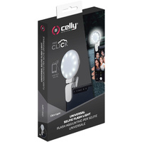 Celly Click Selfie Light with 3 Tones - White