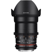 Samyang 35mm T1.5 UMC II Canon EF Full Frame VDSLR/Cine Lens
