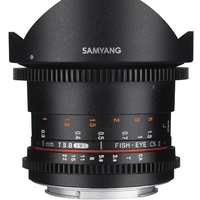 Samyang 8mm T3.8 Fisheye UMC II APS-C Sony A VDSLR/Cine Lens