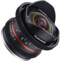 Samyang 8mm T3.1 Fisheye UMC II APS-C Canon M VDSLR/Cine Lens