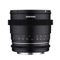 Samyang 85mm T1.5 MK2 Canon RF Full Frame VDSLR/Cine Lens