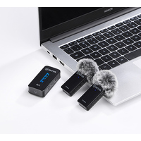 BOYA BY-XM6-S2 Mini 2.4GHz Dual-Channel Wireless Microphone 1+2 (with Mini TX)