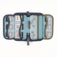 Shimoda Card Wallet, Zip - Blue
