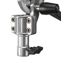 Phottix Saldo 160 Light Stand Boom Arm, Chrome & Black - 160cm