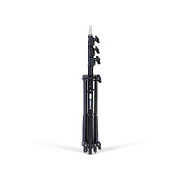 Avenger Baby Stand 25, Aluminium Double Riser, Black - 2.5m