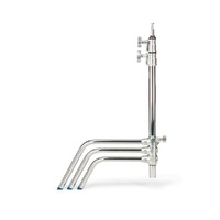 Avenger C-Stand Turtle Base & Column, Silver - 1.6m