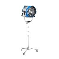 Avenger Overhead Stand 43, Braked Wheels, 3 Risers, Silver - 4.3m