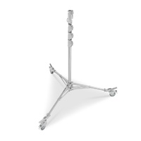 Avenger Junior Roller Stand Low Base, Braked Wheels, Silver - 4.2m