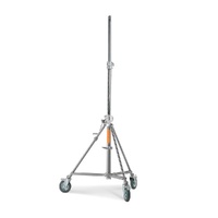 Avenger Super Wind Up Stainless Steel Stand 29, Low Base, Braked Wheels - 2.9m
