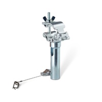 Avenger Eye Coupler Clamp LP with Junior Receiver, Silver - 48-52mm Ø