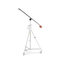 Avenger Junior Boom with Built-In Grip Head & Counterweight - Silver