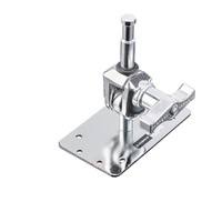 Avenger Baby Wall Plate with 16mm Swivel Spigot - Silver
