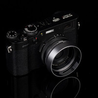 Haida X100 Lens Hood for FujiFilm X100 Series Digital Cameras - Silver