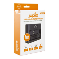 Jupio All-In-One (AA/AAA/C/D/9V) USB Charger