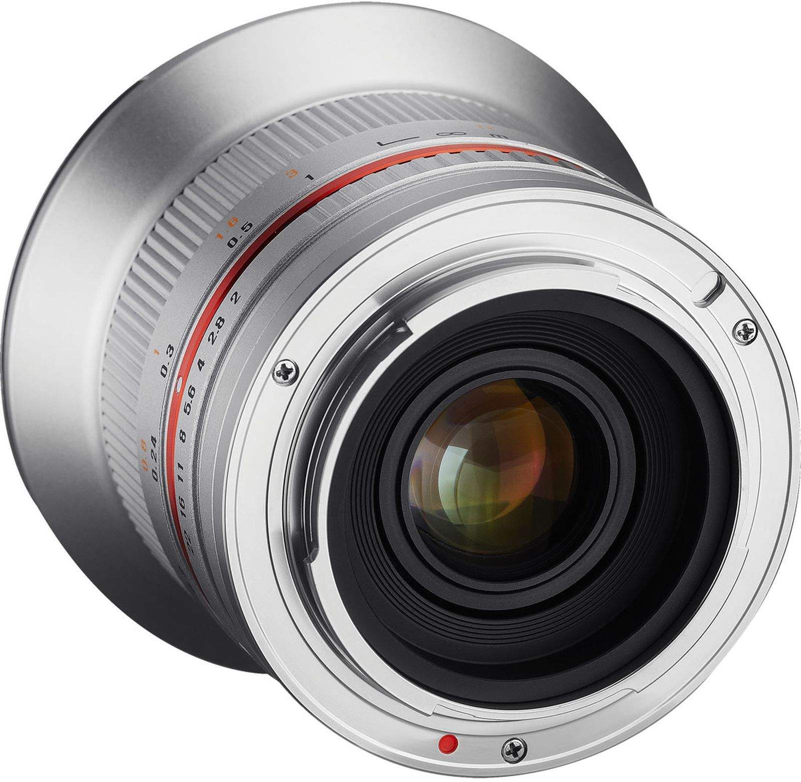 Samyang 12mm F2.0 NCS CS Fuji X Camera Lens - Silver | Maxxum Pty Ltd
