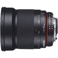 Samyang 24mm F1.4 UMC II Pentax K Full Frame Camera Lens