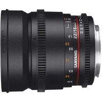 Samyang 16mm T2.2 UMC II Canon EF APS-C VDSLR/Cine Lens