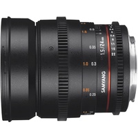 Samyang 24mm T1.5 UMC II Nikon Full Frame VDSLR/Cine Lens