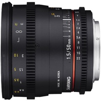 Samyang 50mm T1.5 UMC II Nikon Full Frame VDSLR/Cine Lens