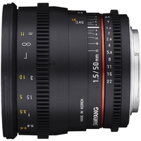 Samyang 50mm T1.5 UMC II Sony A Full Frame VDSLR/Cine Lens