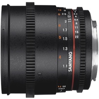 Samyang 85mm T1.5 UMC II Sony FE Full Frame VDSLR/Cine Lens