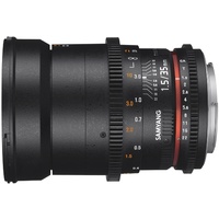 Samyang 35mm T1.5 UMC II Fuji X Full Frame VDSLR/Cine Lens